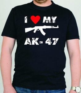 Футболка "АК-47" ― Интернет магазин "Прикольные футболки"