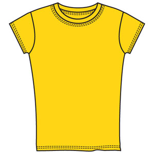 Детская (для девочек) лимон ― Интернет магазин "Прикольные футболки"