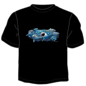 Стая акул ― Интернет магазин "Прикольные футболки"