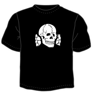 Разбитый череп ― Интернет магазин "Прикольные футболки"