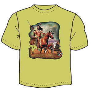 Охотник с лошадью ― Интернет магазин "Прикольные футболки"