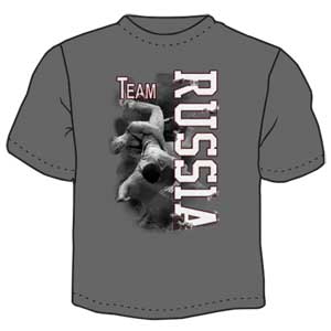 Russia греко-римская борьба ― Интернет магазин "Прикольные футболки"