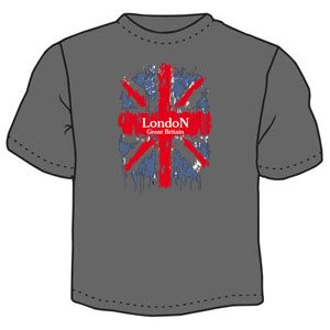 футболка "великая Британия Флаг" ― Интернет магазин "Прикольные футболки"