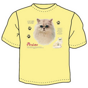Персидский кот ― Интернет магазин "Прикольные футболки"