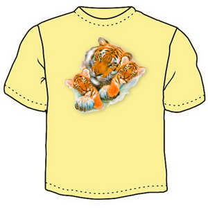 Тигриная  семья ― Интернет магазин "Прикольные футболки"