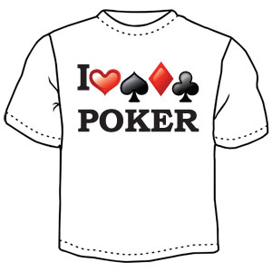 I love Poker ― Интернет магазин "Прикольные футболки"