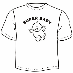 Super Baby White ― Интернет магазин "Прикольные футболки"