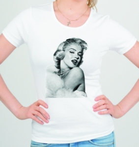 Футболка "Marilyn" ― Интернет магазин "Прикольные футболки"