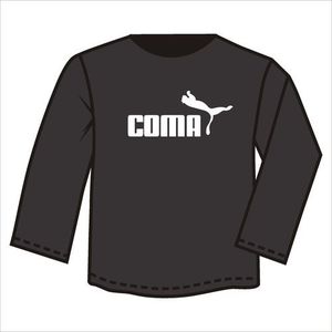 Футболка с длинным рукавом COMA ― Интернет магазин "Прикольные футболки"