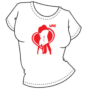 Футболка "Love" ― Интернет магазин "Прикольные футболки"