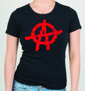 Прикольная футболка "Анархия" ― Интернет магазин "Прикольные футболки"