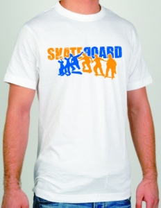 Футболка "Skateboard" ― Интернет магазин "Прикольные футболки"