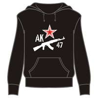 Толстовка "Ак-47 со звездой"